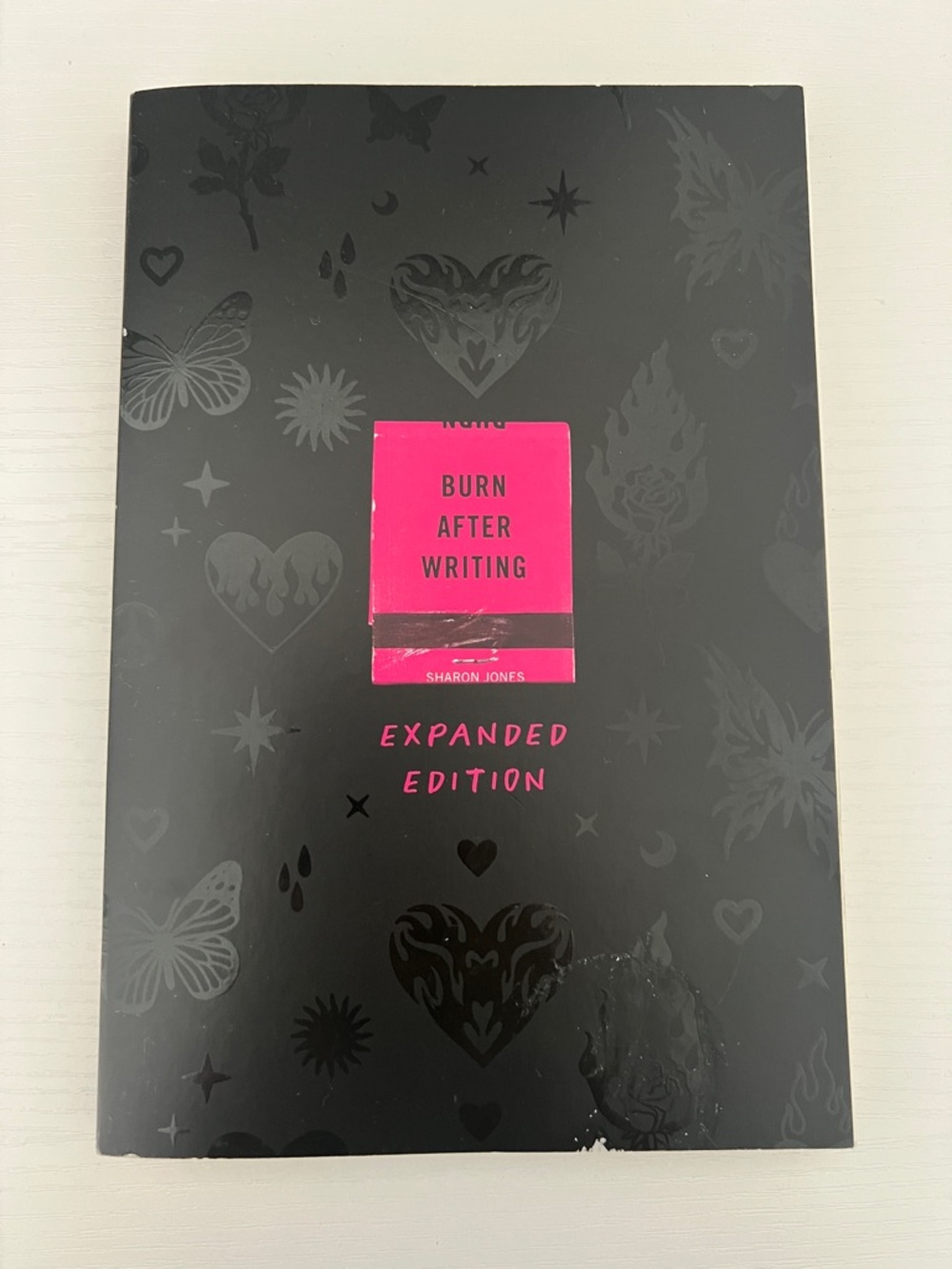 Burn After Writing Expanded Edition - Black with Hot Pink Accent